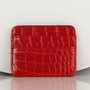 Zoozie Bags Cartera y Tarjetero de Piel Rojo